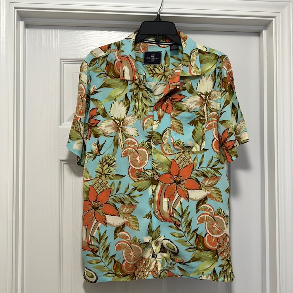 Caribbean Joe Island Print Shirt